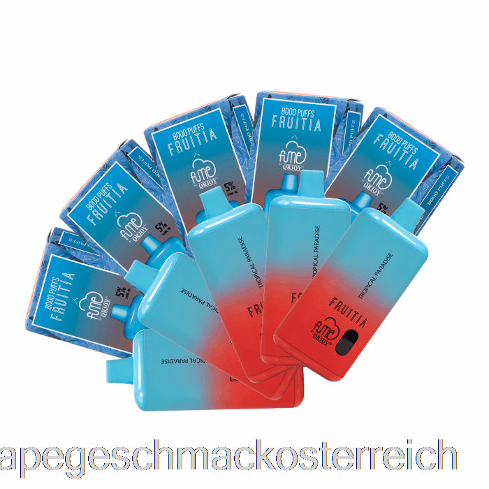 [10er-Pack] Fruitia X Fume 8000 Einweg-Vape-Geschmack